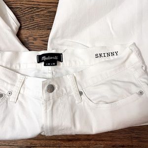 Men’s White Madewell Skinny Jeans - 36x32